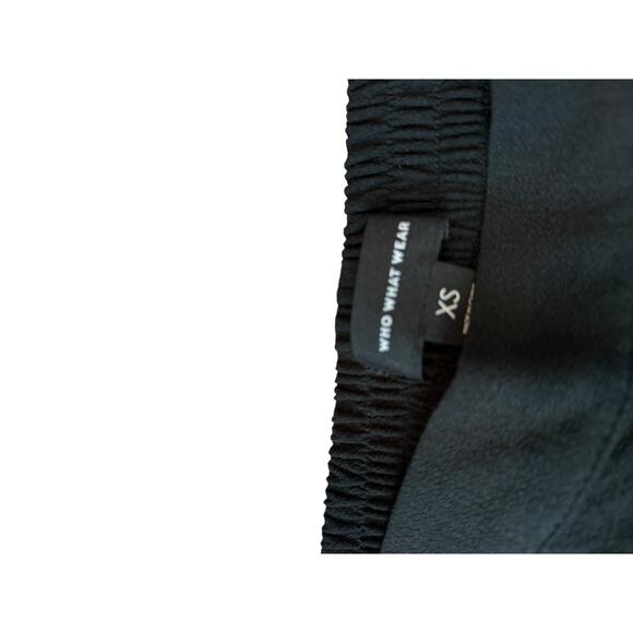 WHO WHAT WEAR Wide Leg CROP PANTS - Picture 3 of 5